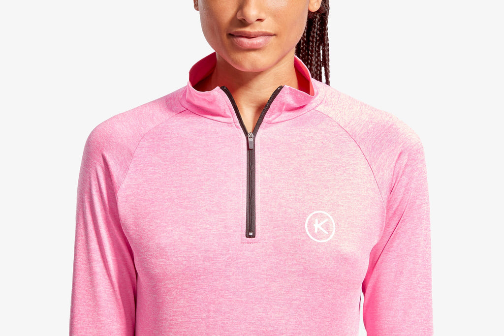 Women's Infrared Performance Quarter Zip Long Sleeve Top