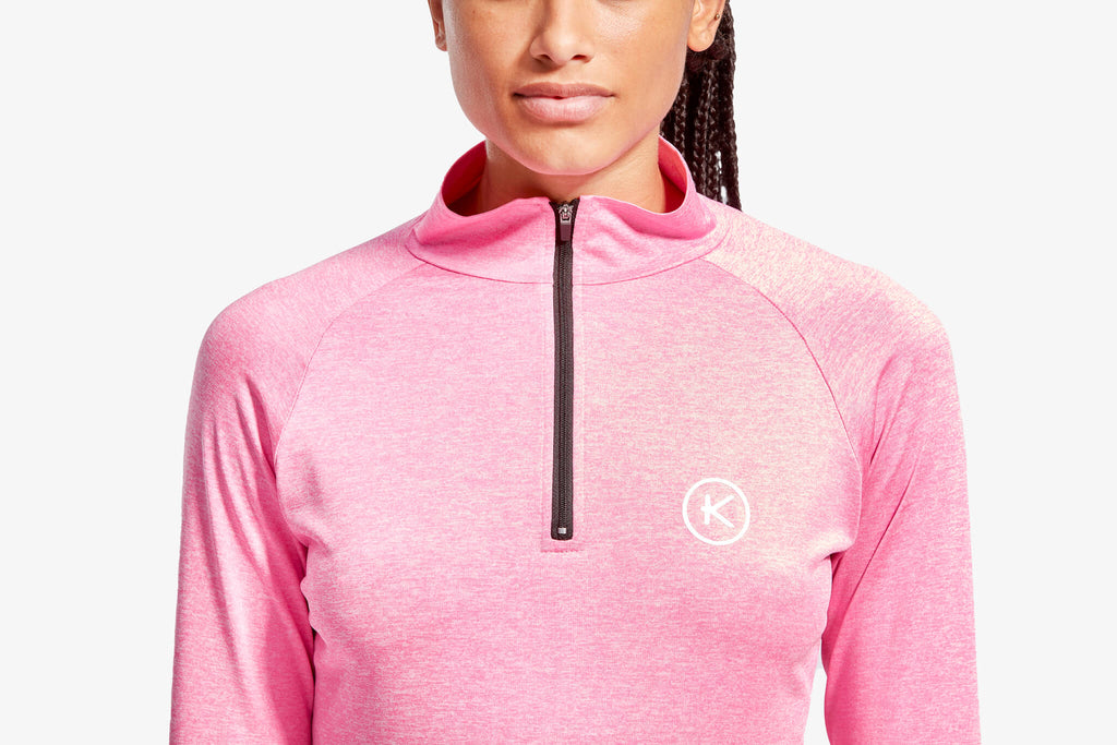 Women's Infrared Performance Quarter Zip Long Sleeve Top