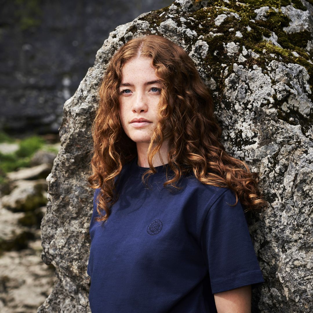 Women's Brass Monkey Navy T-Shirt