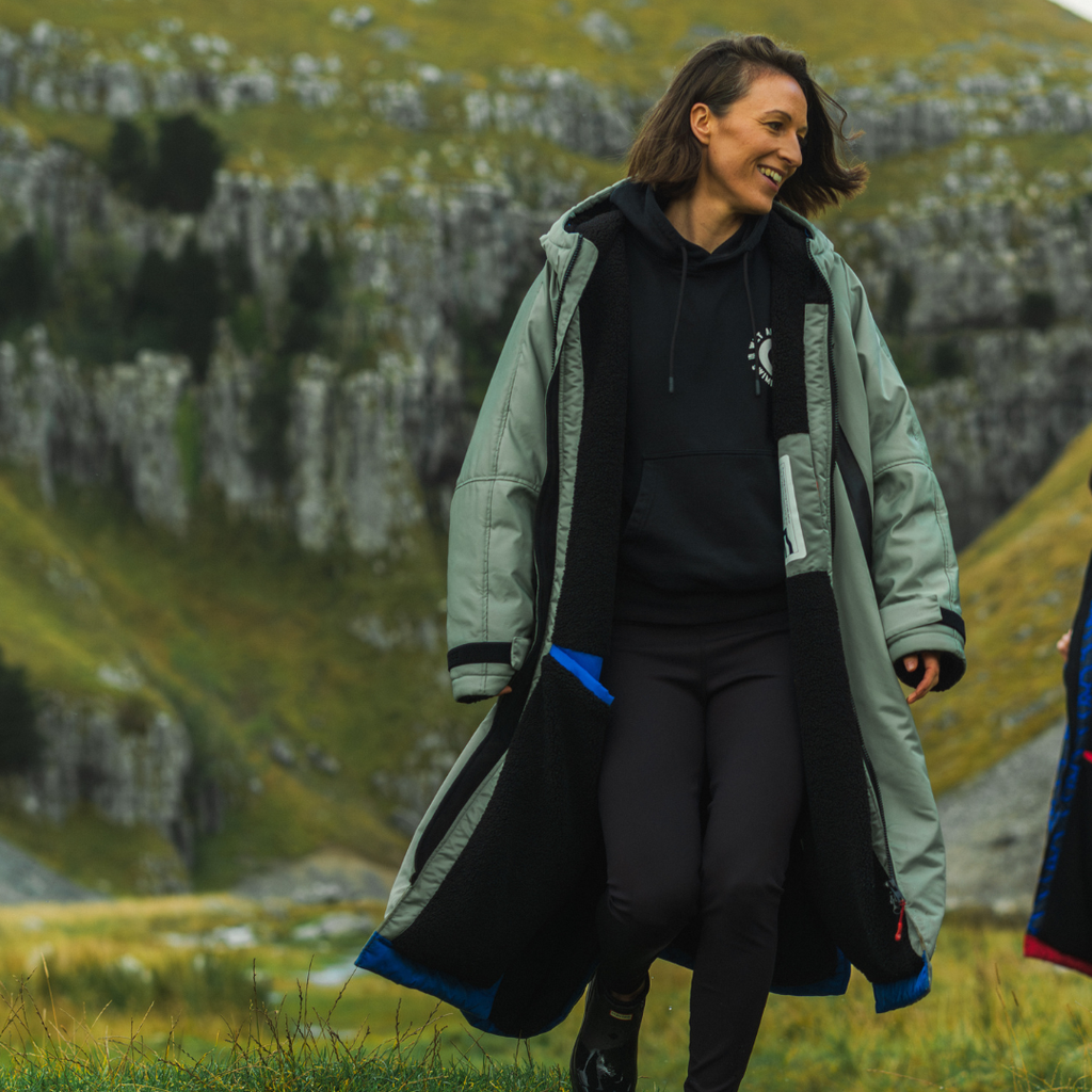 Unisex Brass Monkey Dip Coat Sage