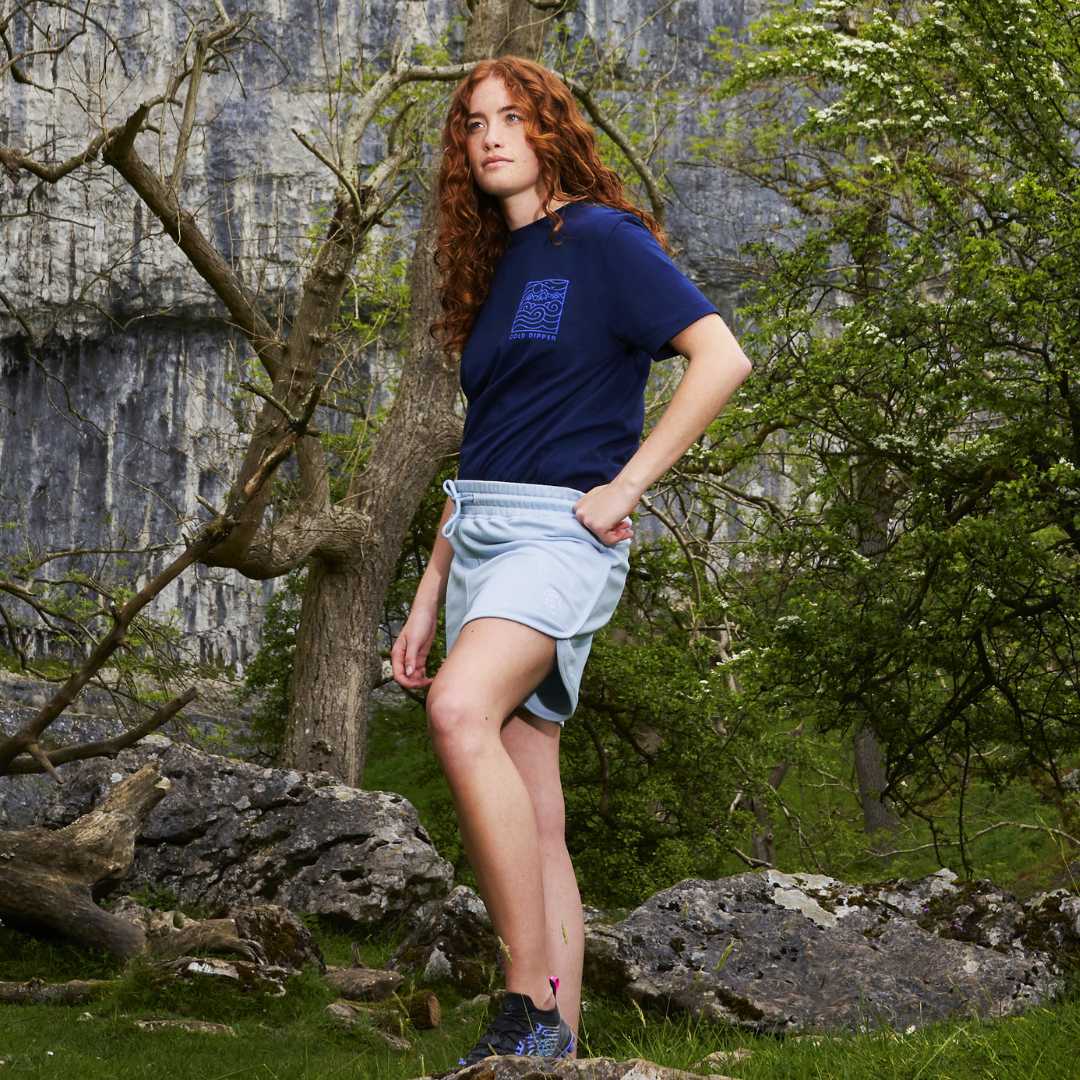 Women's Brass Monkey Ice Blue Shorts