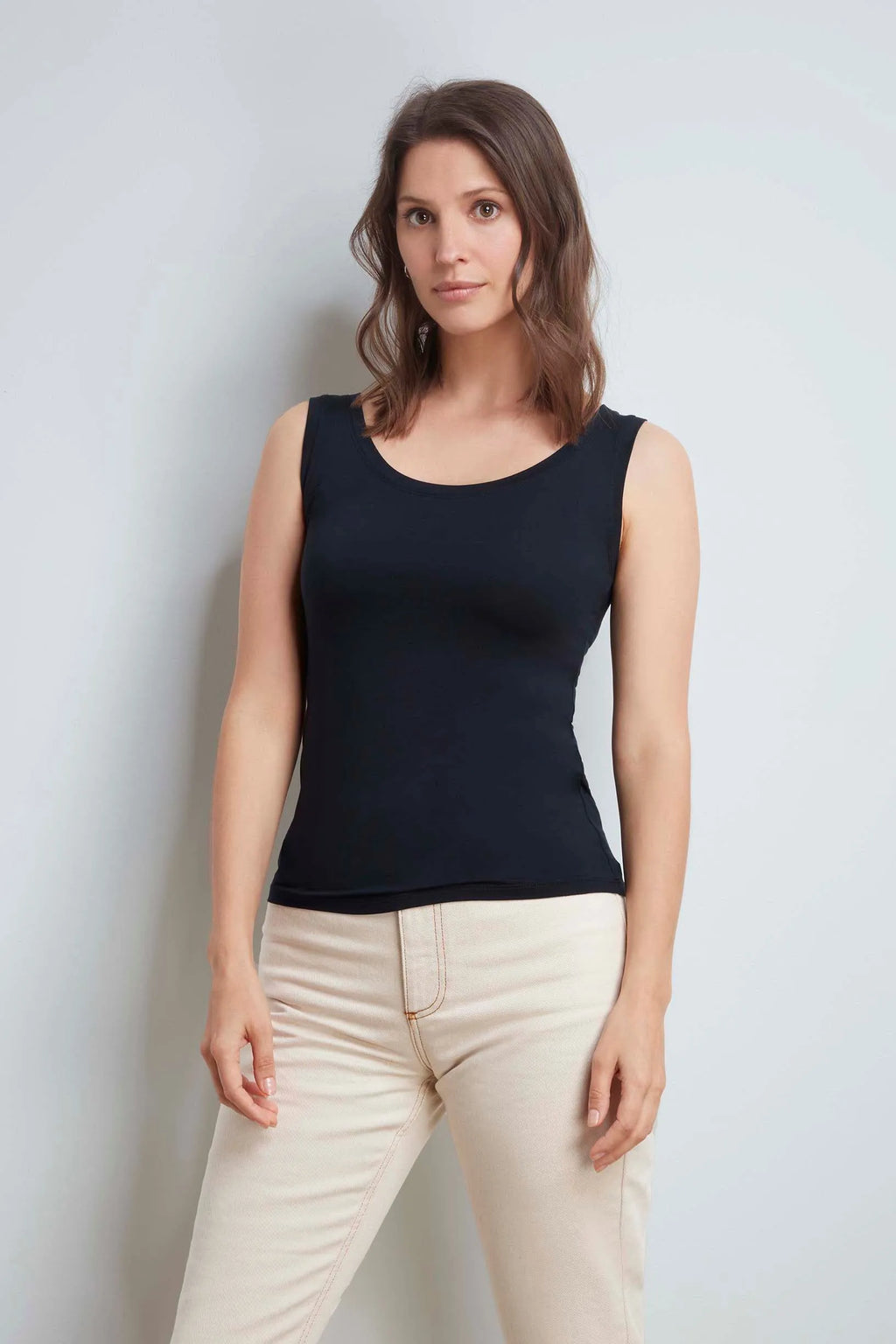 Women's Sleeveless Micro Modal Vest Top