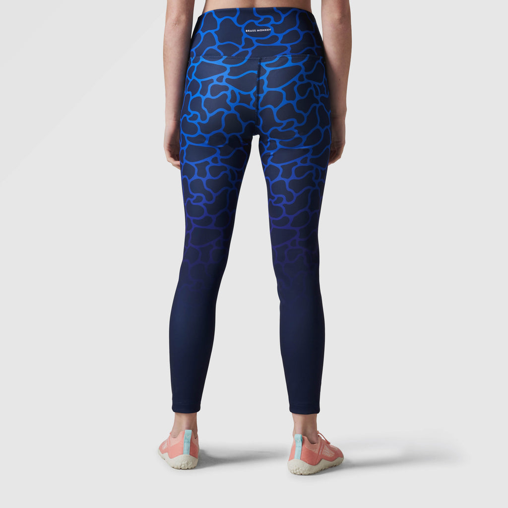Women's Brass Monkey Water Design Leggings