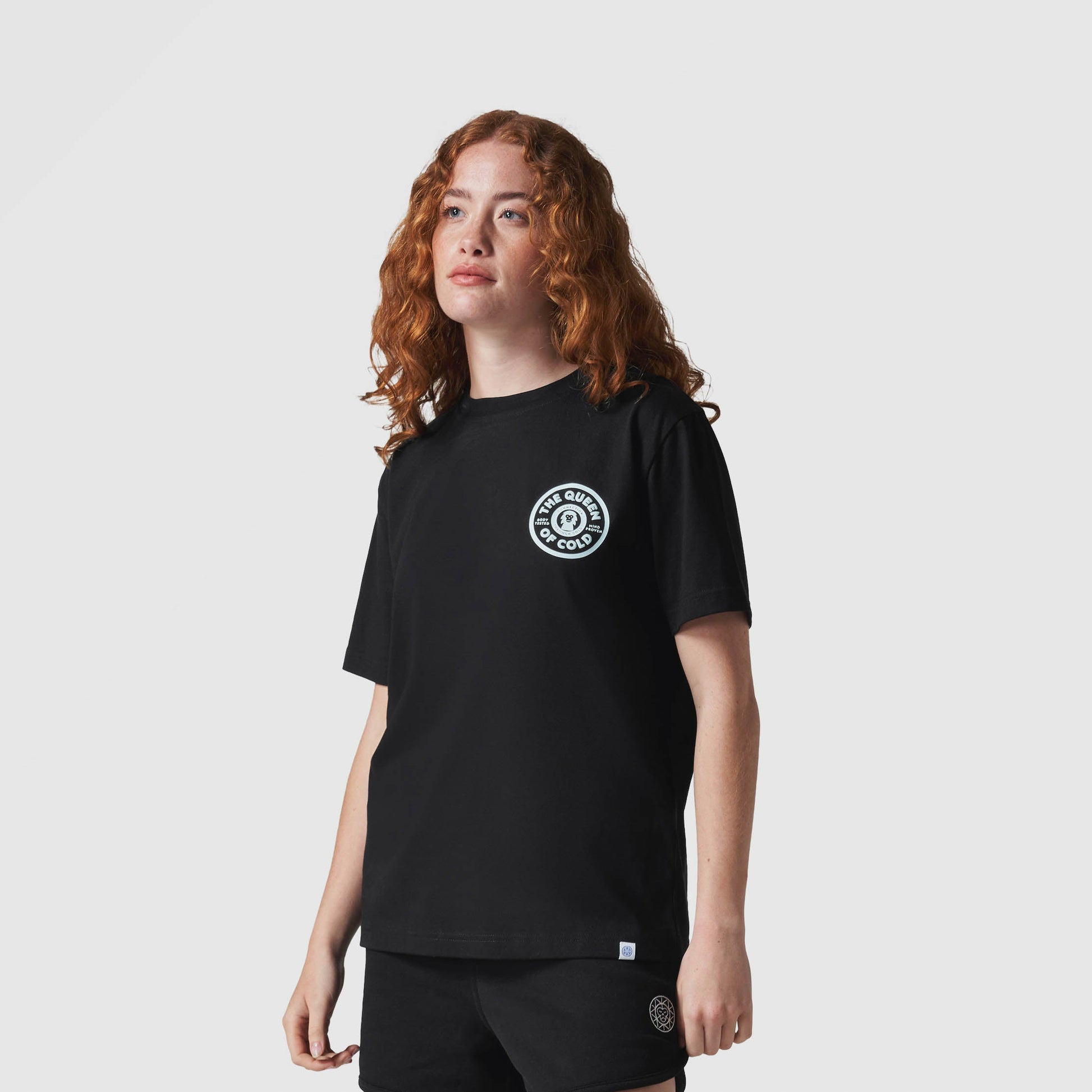 Women's The Queen of Cold Black T-Shirt