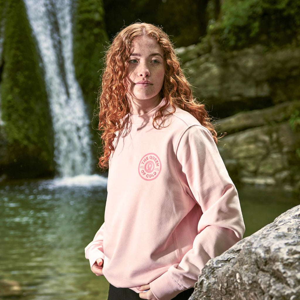 Women's The Queen of Cold Pink Sweatshirt