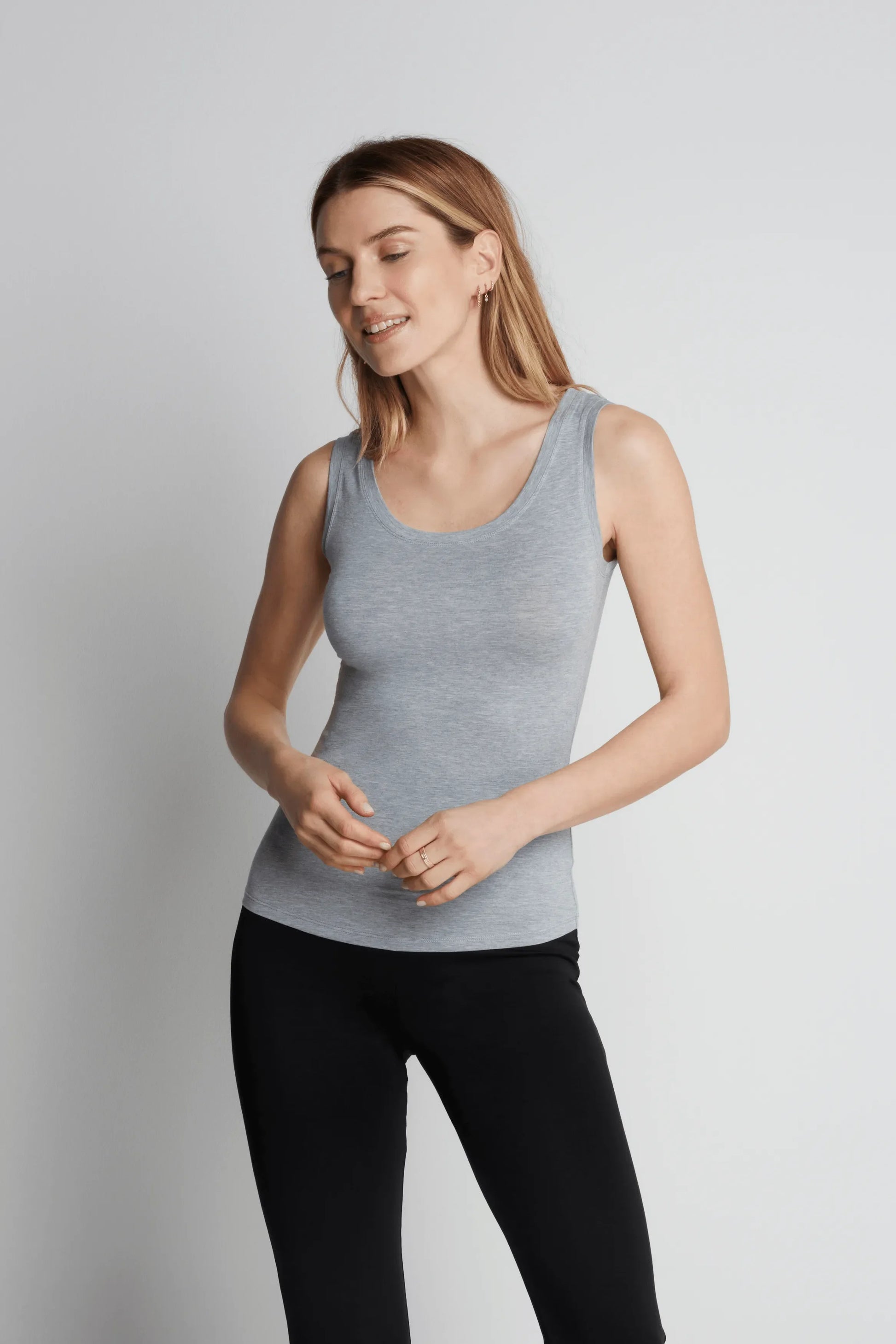 Women's Sleeveless Micro Modal Vest Top