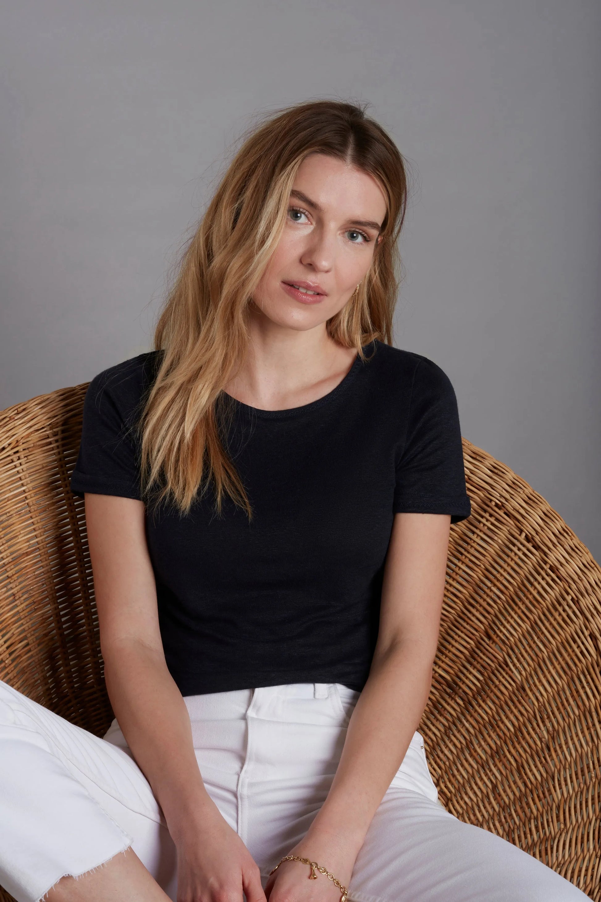 Women's Linen T-Shirt 100 Percent Linen