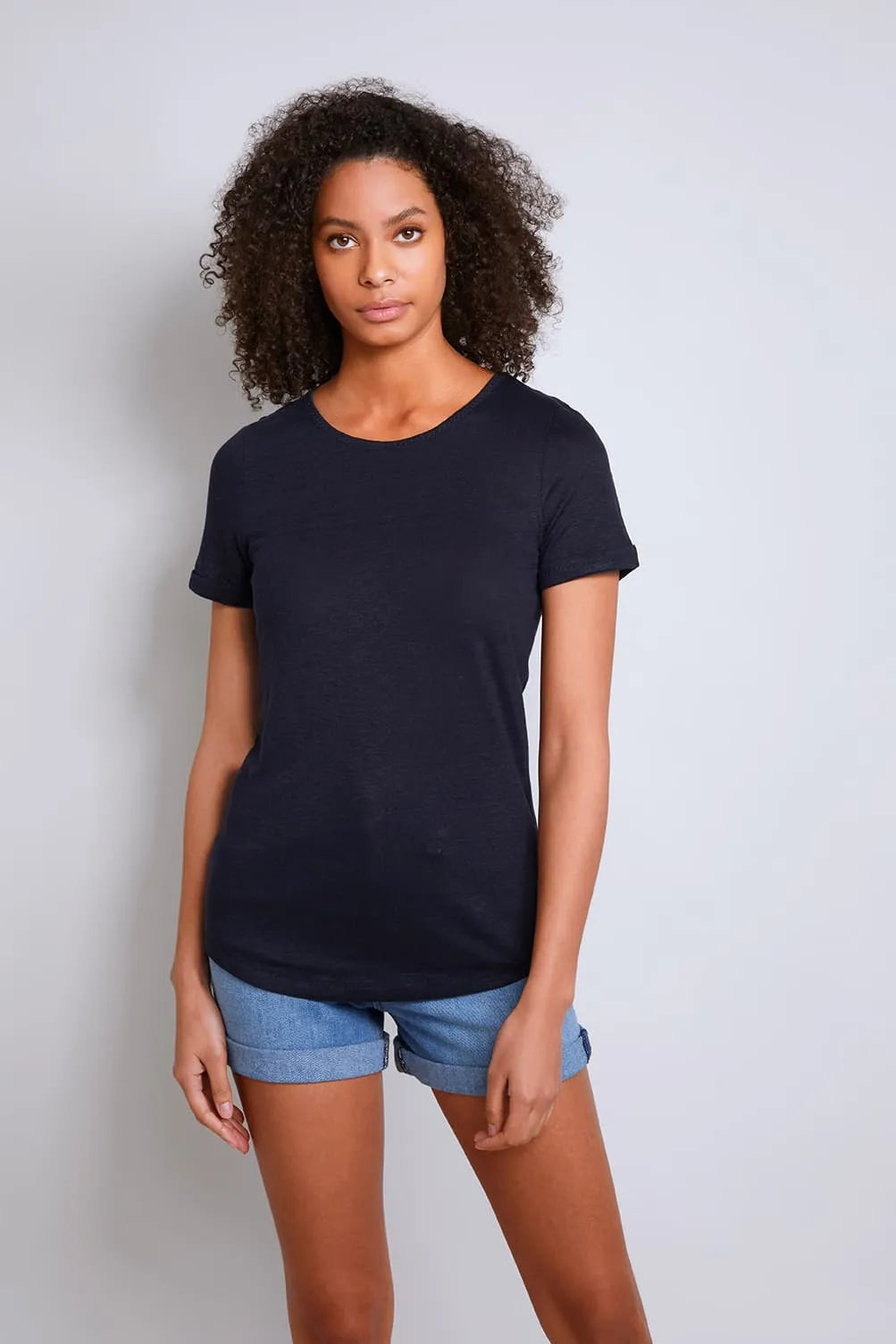 Women's Linen T-Shirt 100 Percent Linen