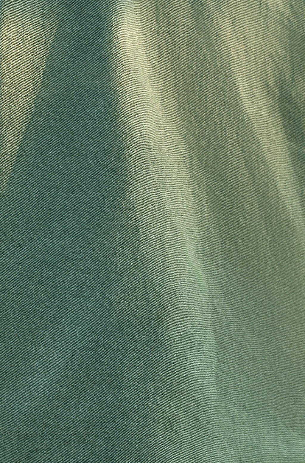 Yumi Green Canvas Jacket With Patch Pockets