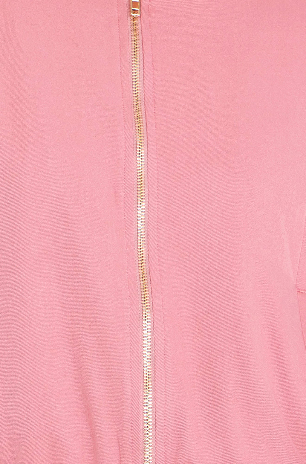 Yumi Pink Relaxed Lightweight Bomber Jacket