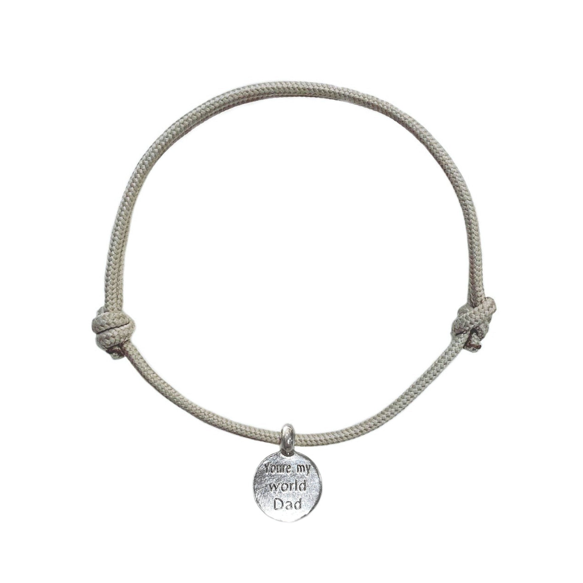 You're My World Rope Bracelet