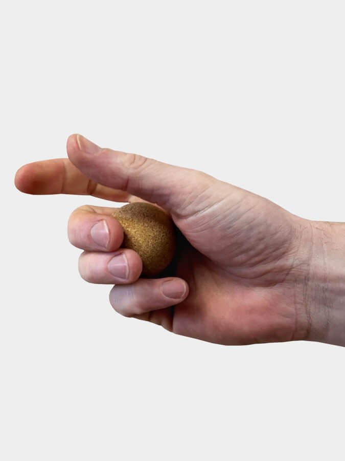 Cork Massage Ball Set of 3 - Natural Fascia Release Tools