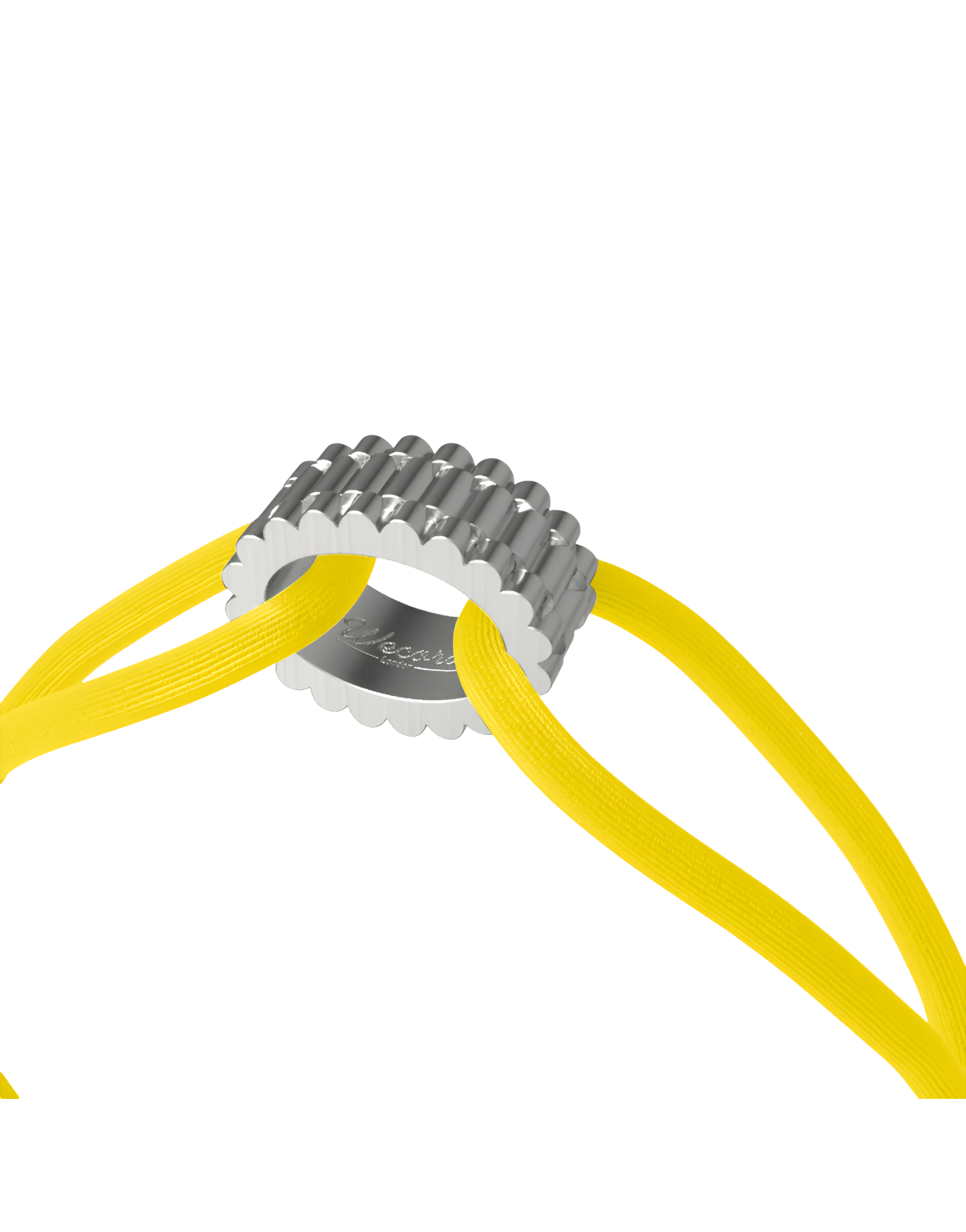 Regent Cord Bracelet in Sterling Silver