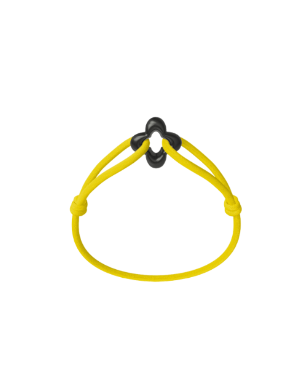 Black Clover Onyx Cord Bracelet