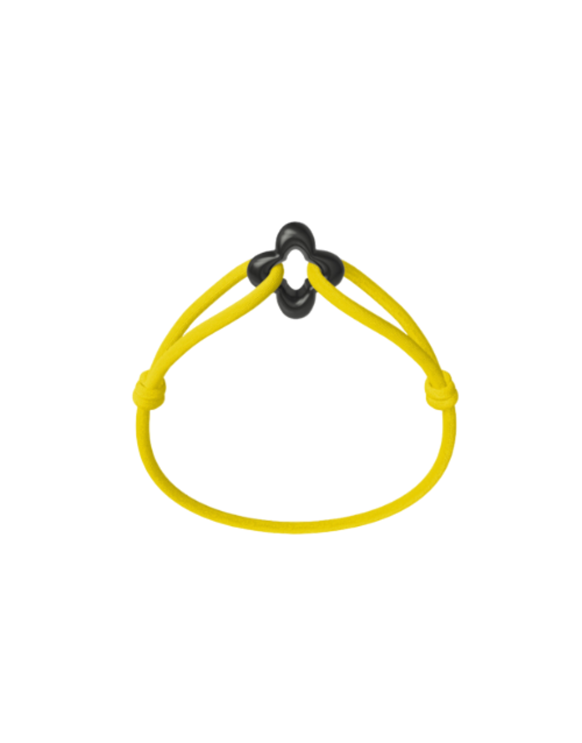 Black Clover Onyx Cord Bracelet