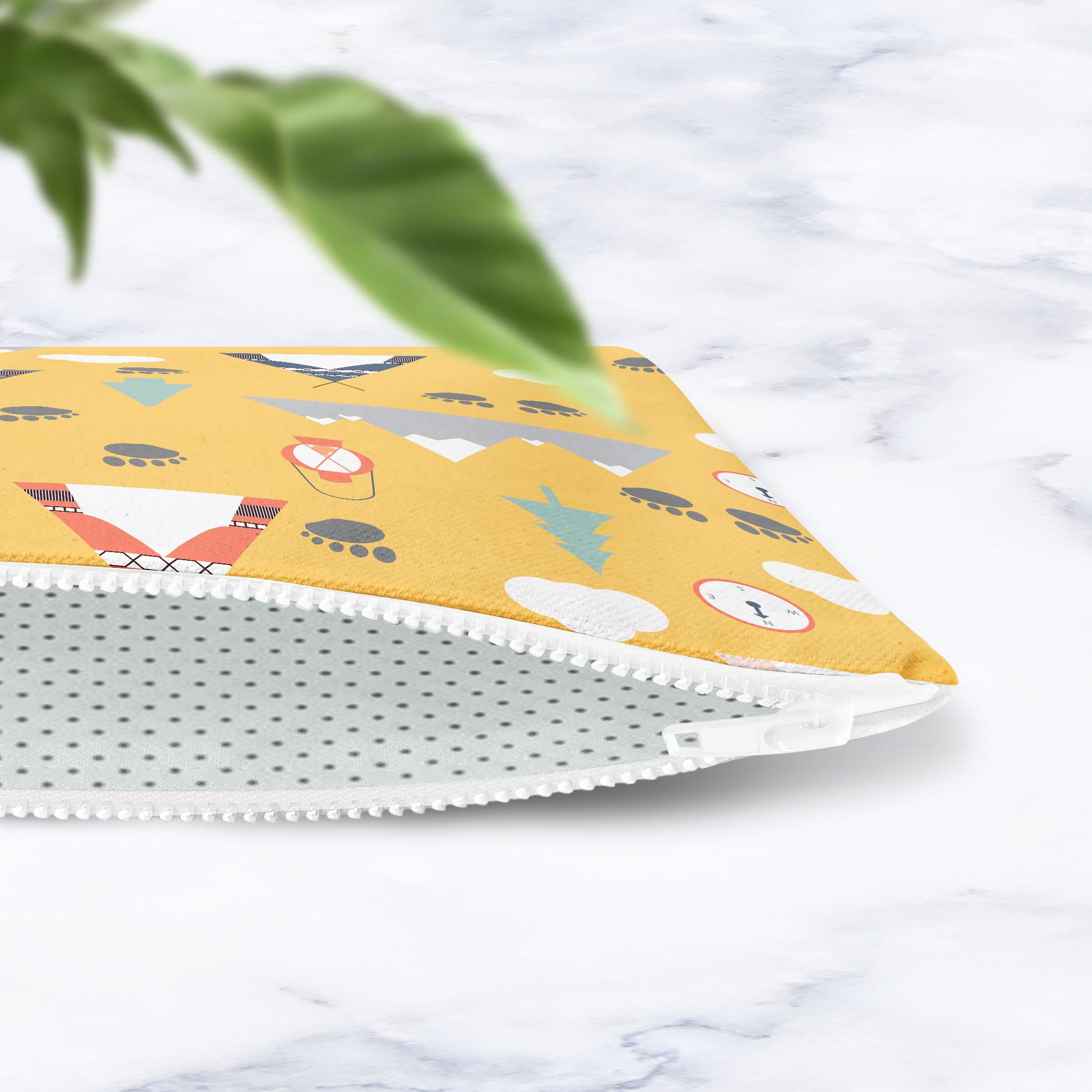 Adventure Camping Makeup Bag Handmade Cosmetic Pouch