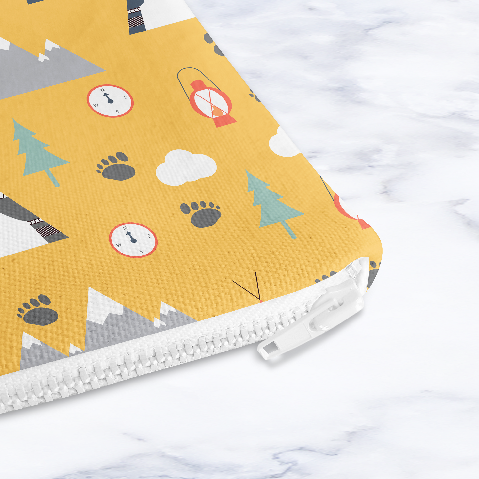 Adventure Camping Makeup Bag Handmade Cosmetic Pouch