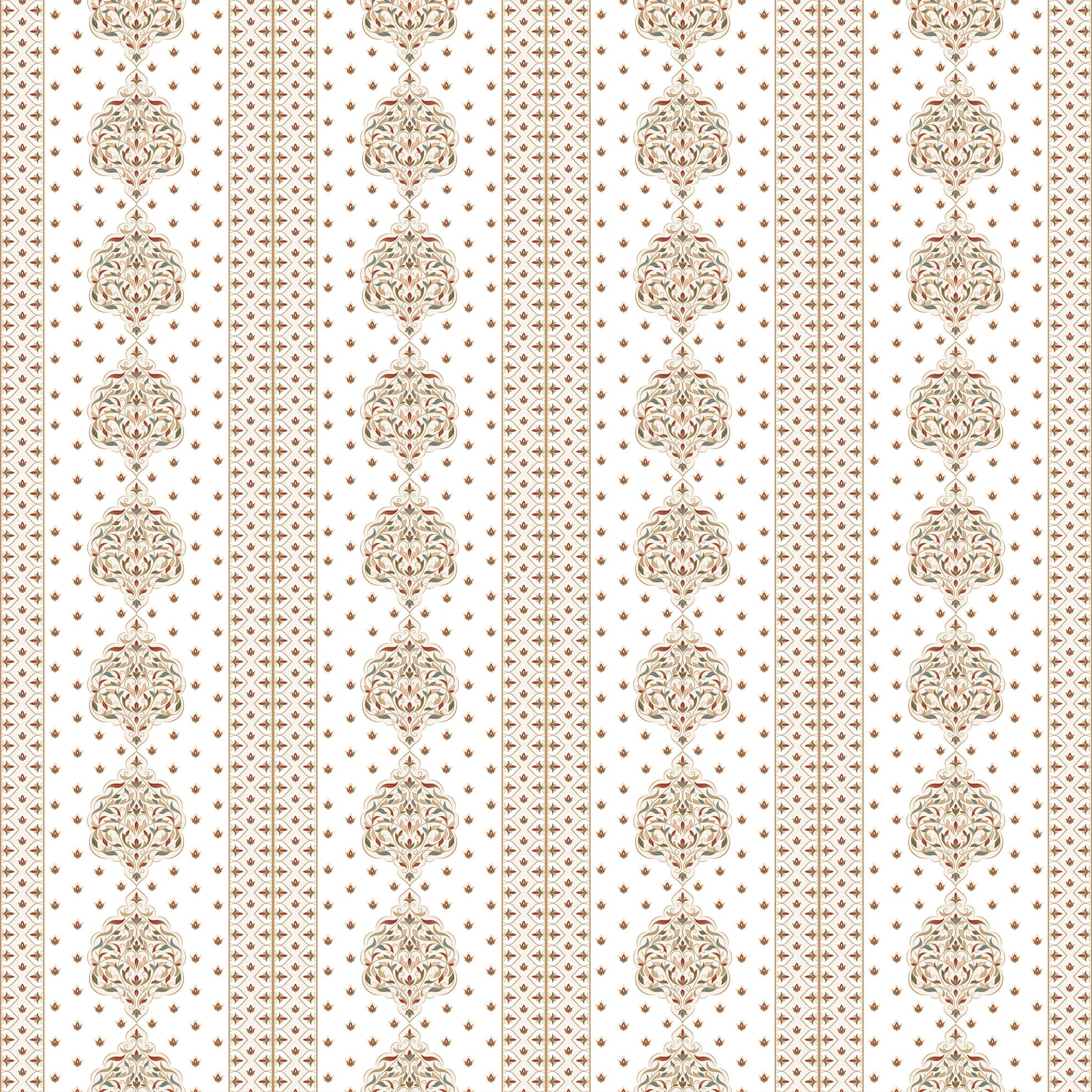 Damask Stripe Wallpaper