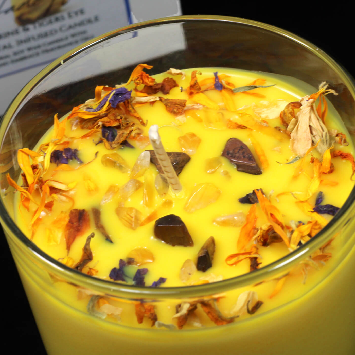 You Are Never Alone Crystal Infused Scented Candle