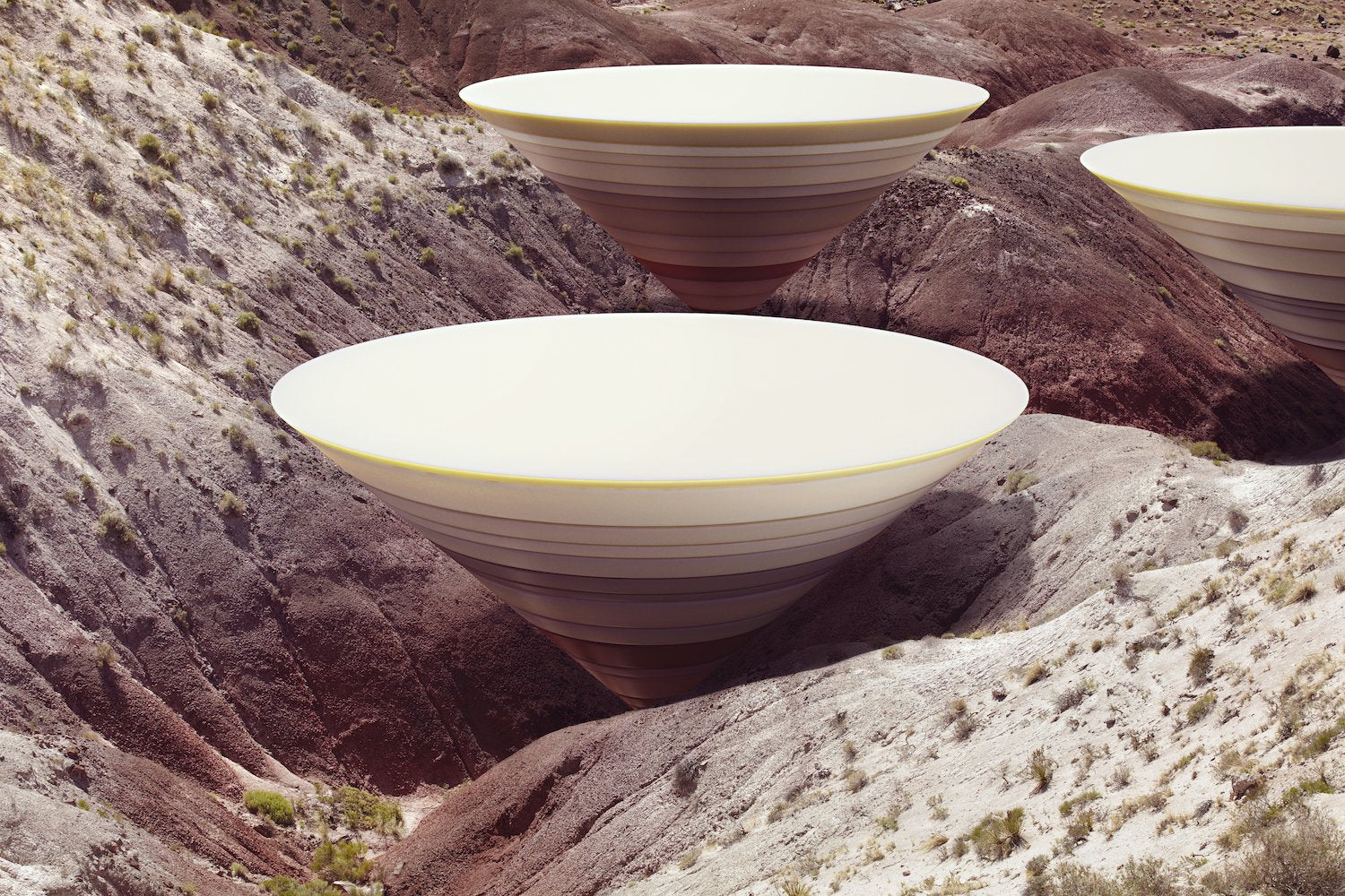 Dreamscapes and Artificial Architecture Digital Art Print