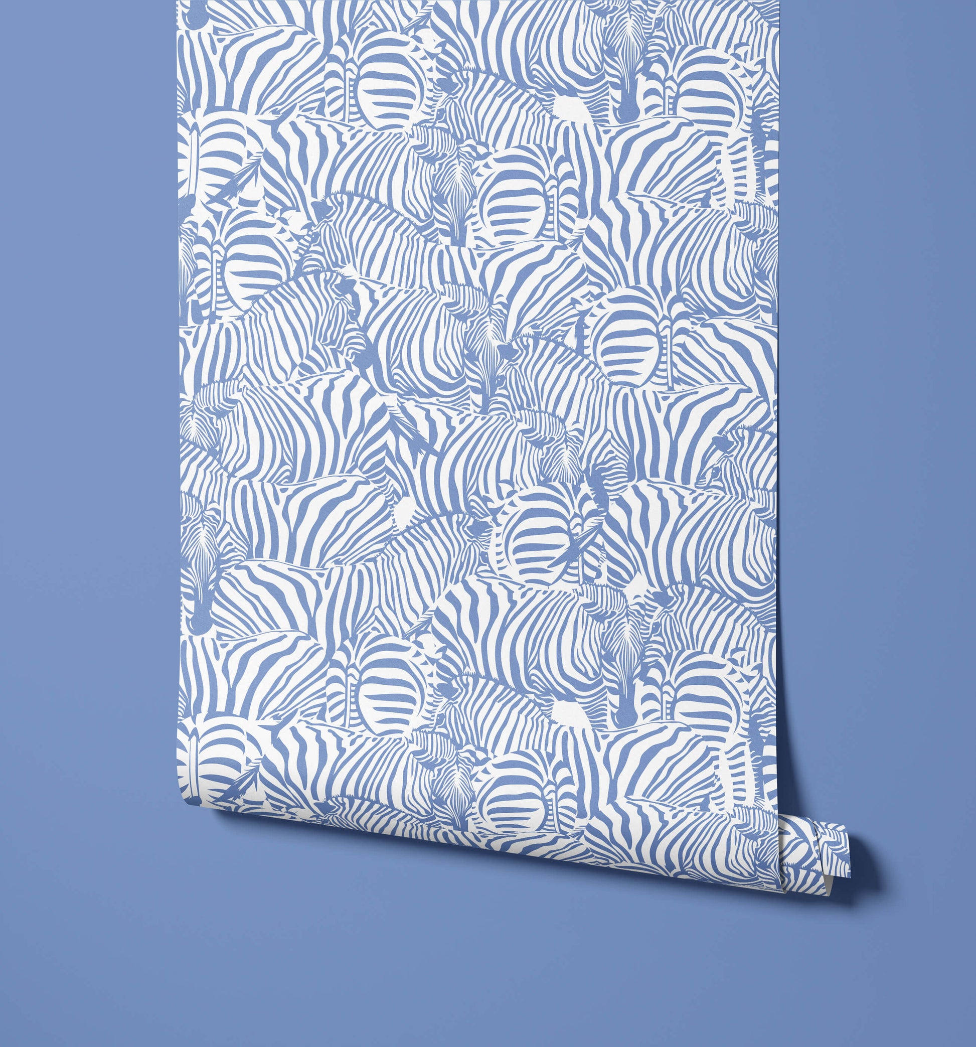 Monochrome Zebra Wallpaper