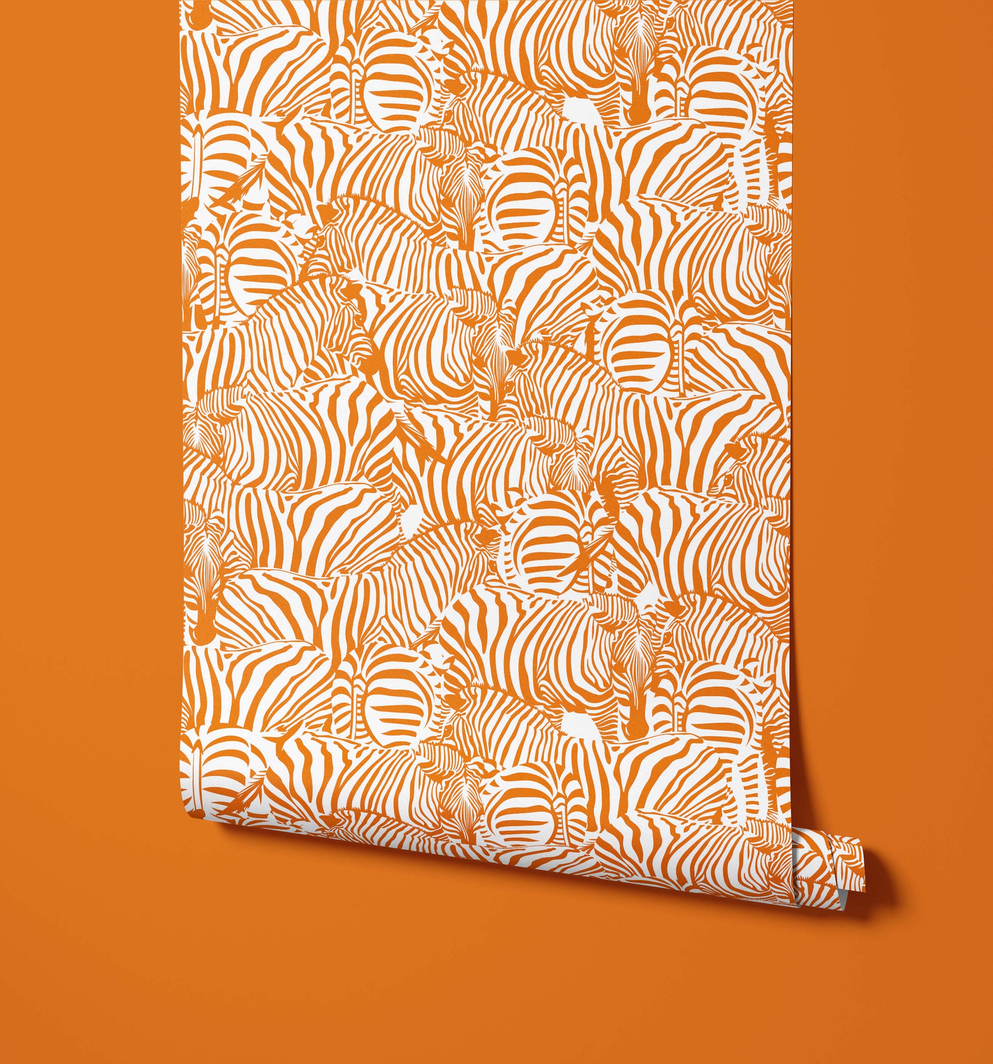 Monochrome Zebra Wallpaper