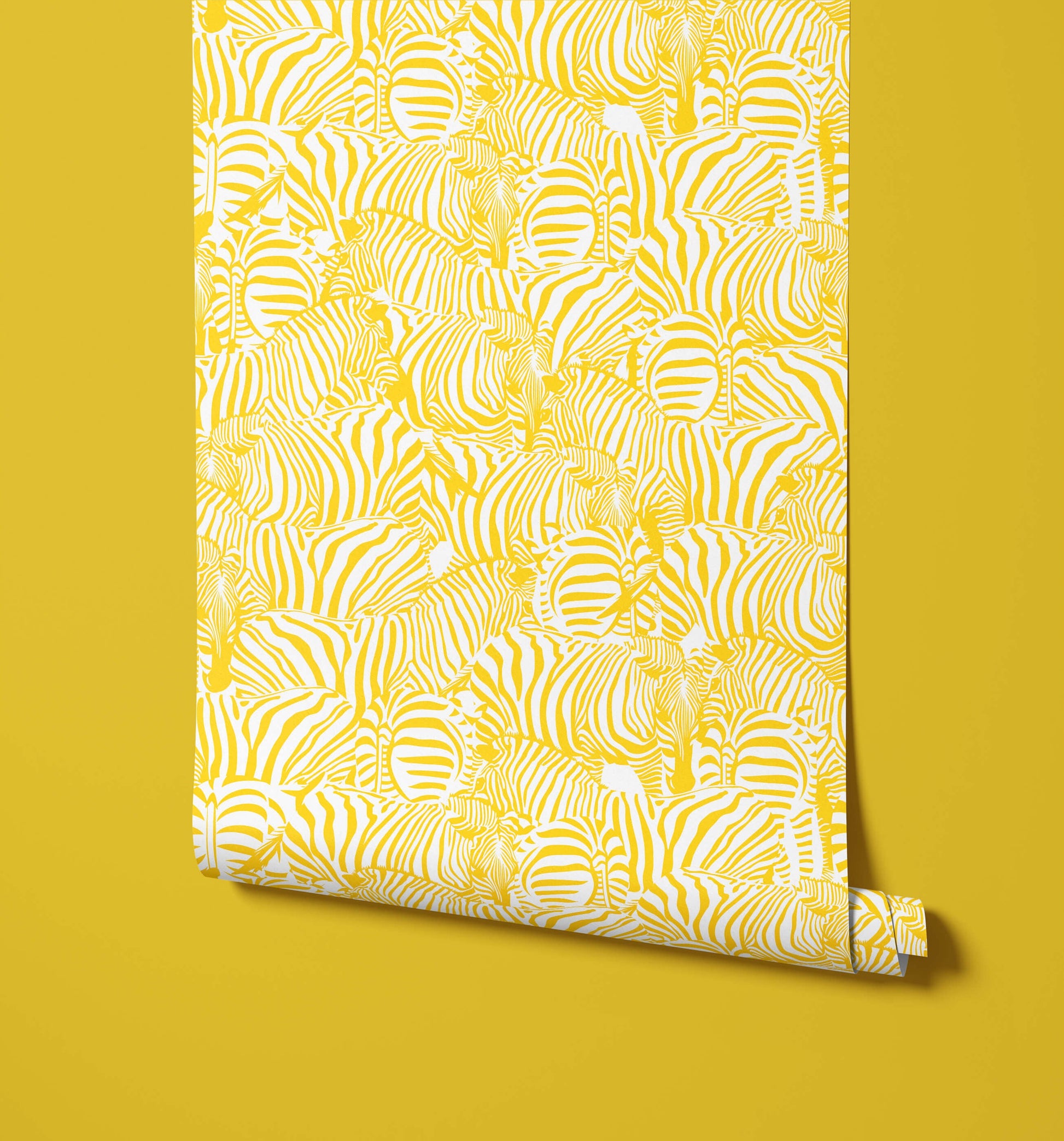 Monochrome Zebra Wallpaper