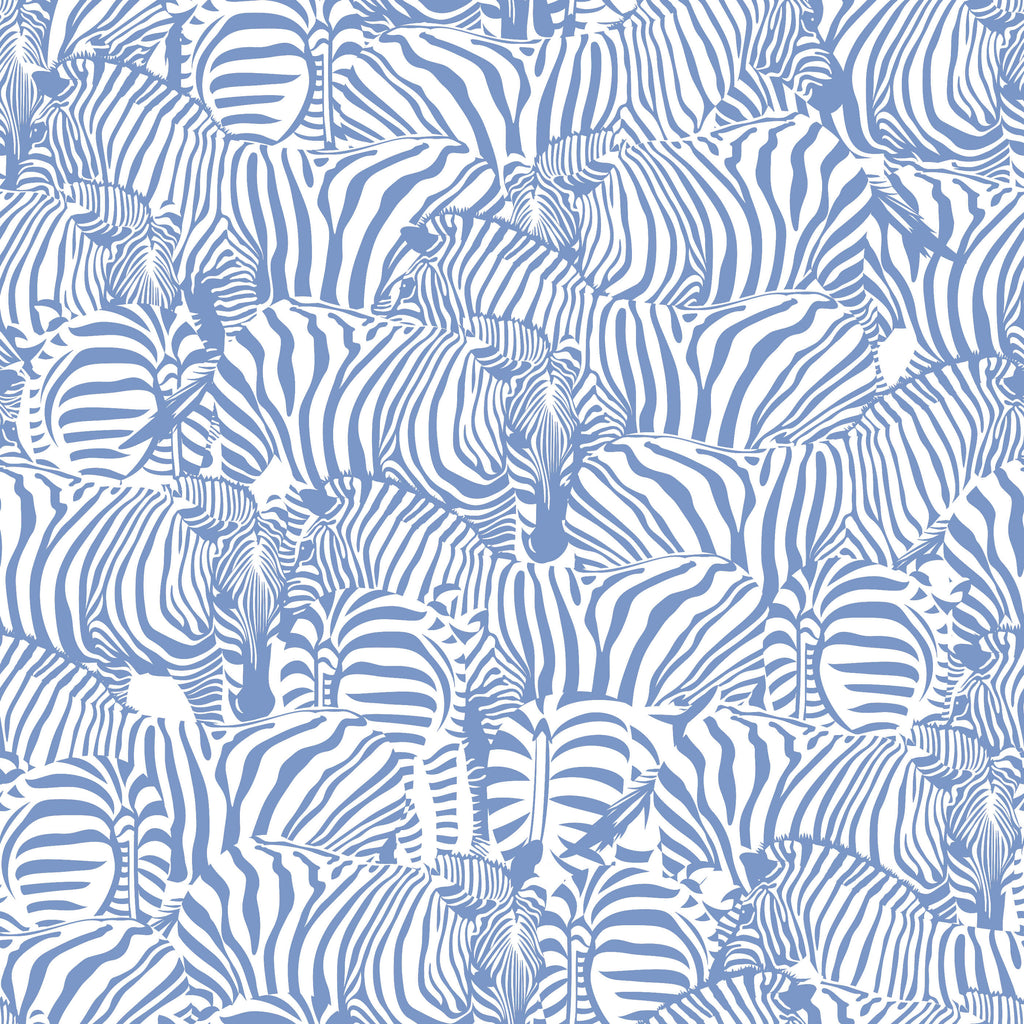 Monochrome Zebra Wallpaper