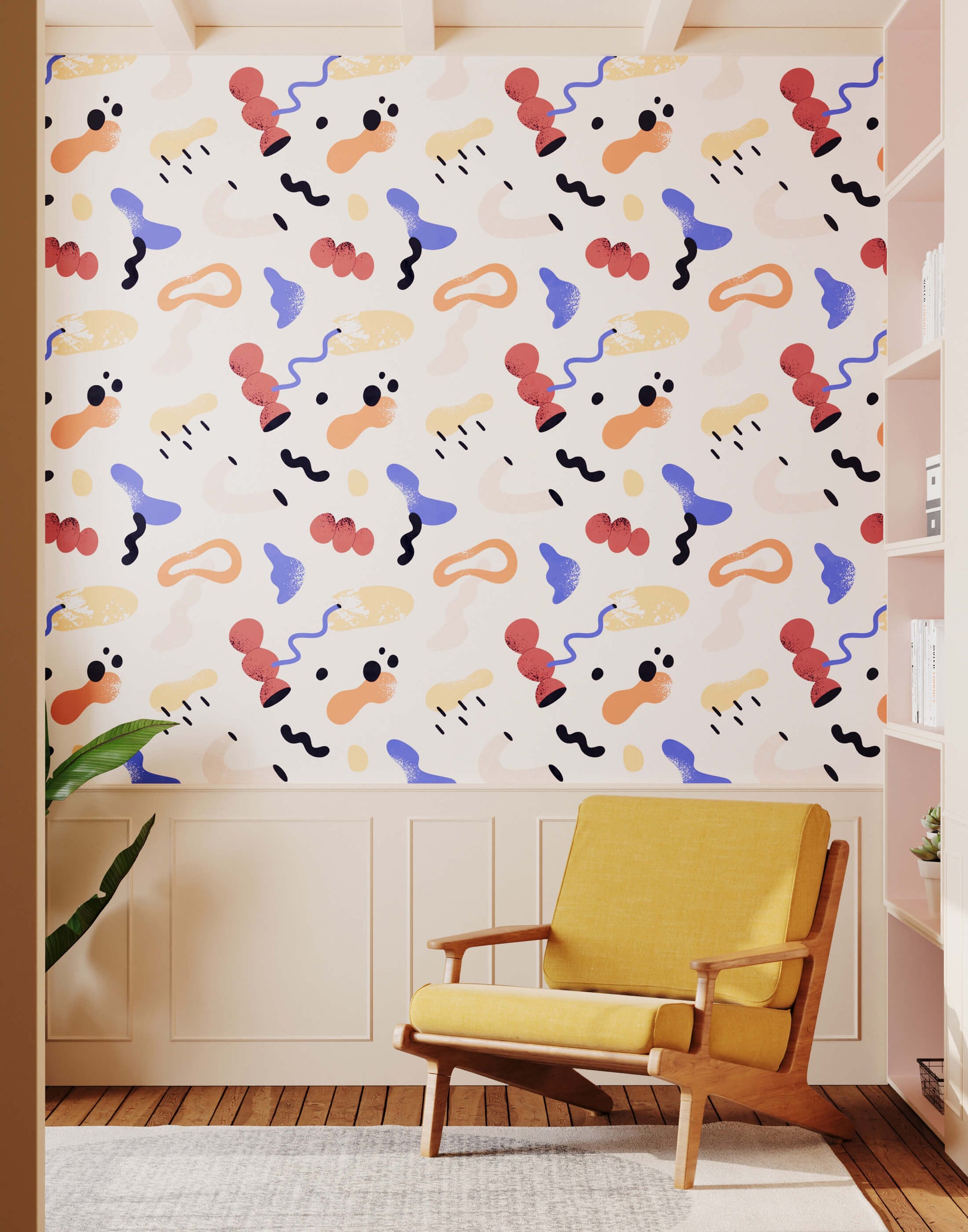 Zumbi Retro Wallpaper