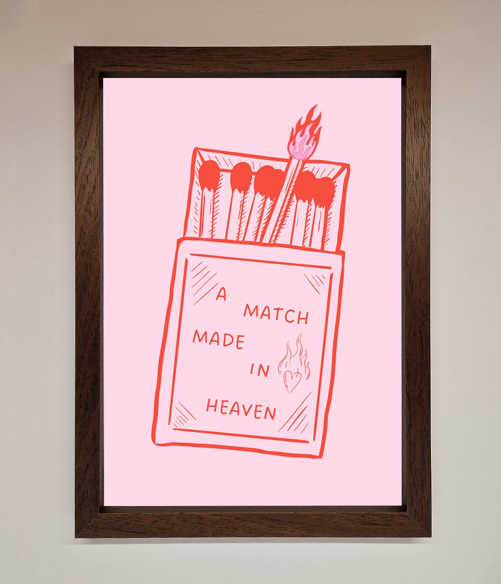A Match Made In Heaven Framed Wall Art