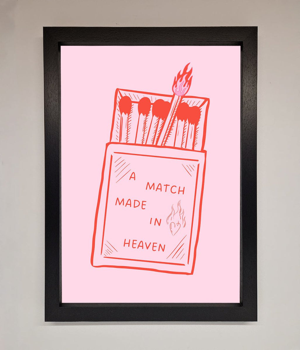 A Match Made In Heaven Framed Wall Art