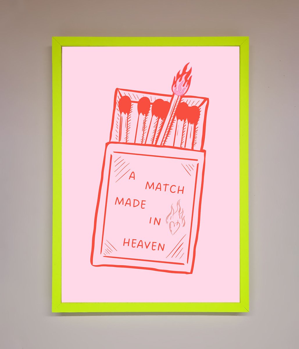 A Match Made In Heaven Framed Wall Art