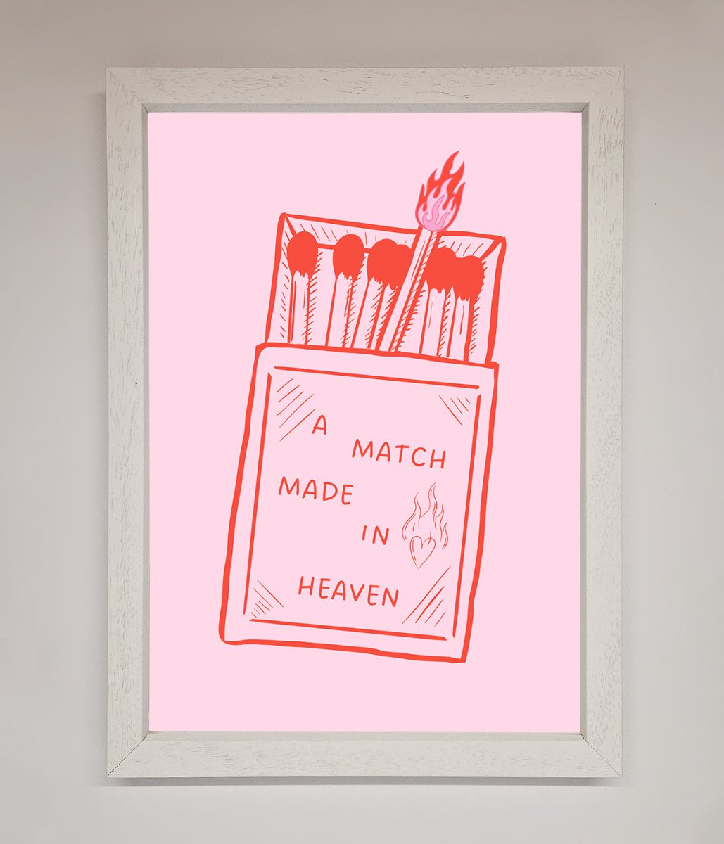 A Match Made In Heaven Framed Wall Art
