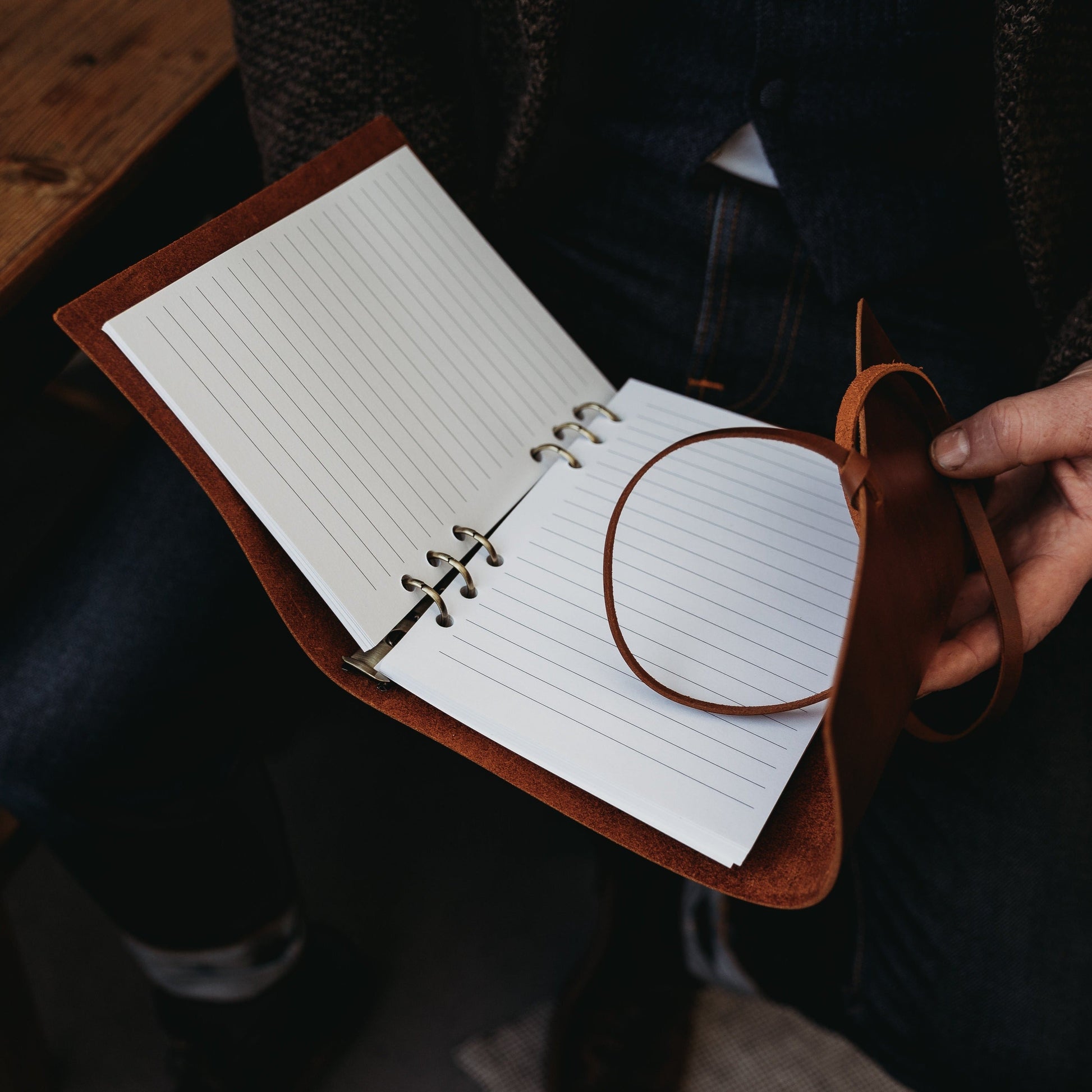 Evergreen Leather Journal