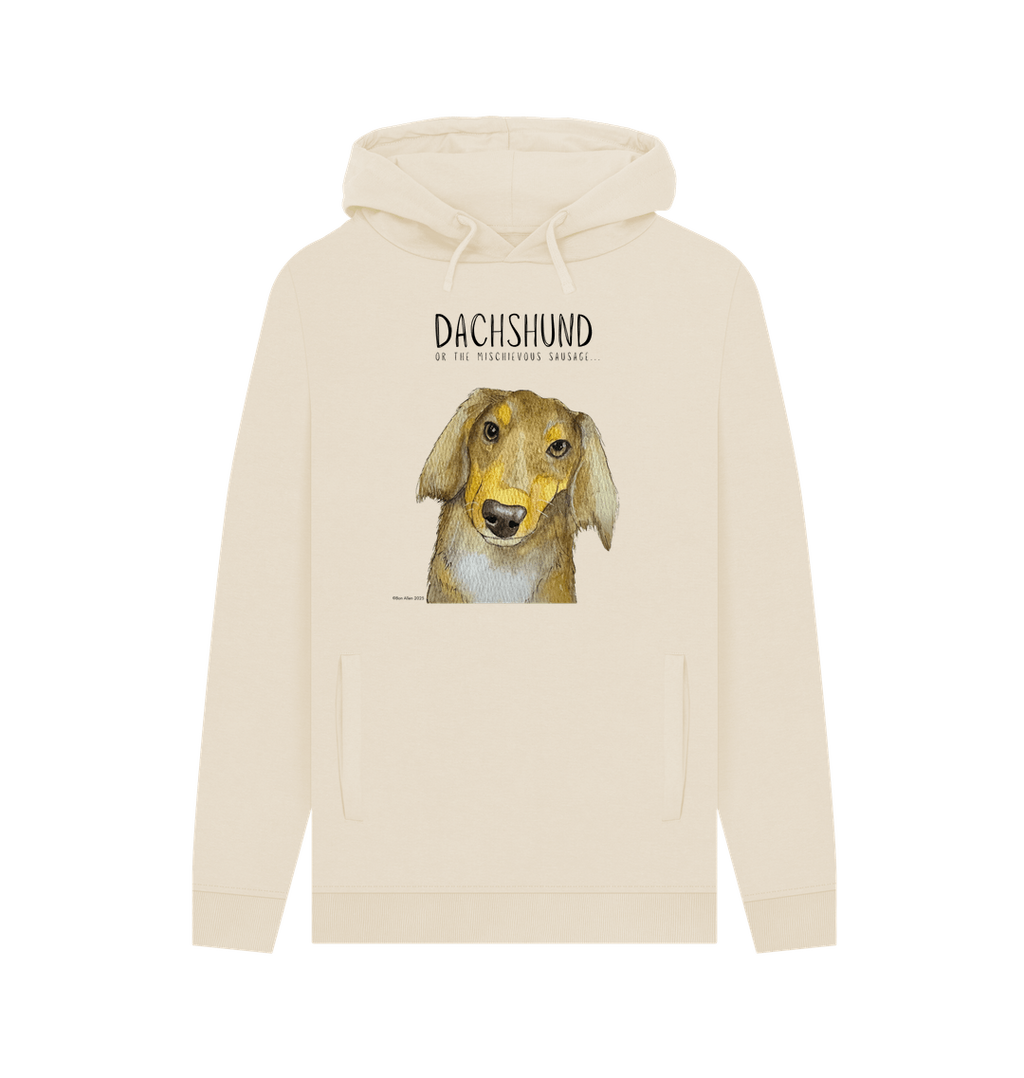 Long Haired Dachshund Hoodie Small Legs Big Attitude