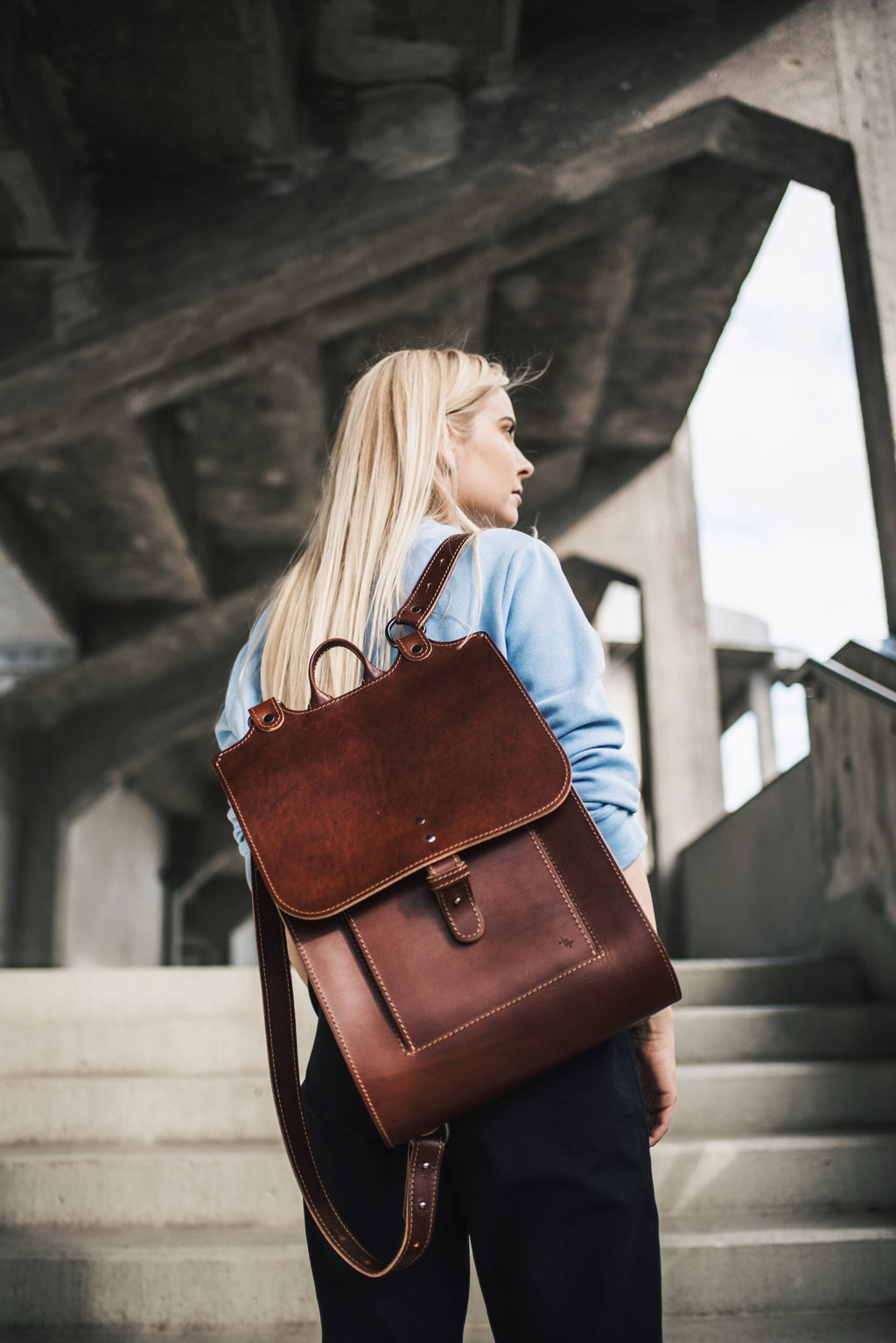 Versatile Great Rucksack – Elegant Leather Messenger & Backpack by Craftory at brixbailey.com