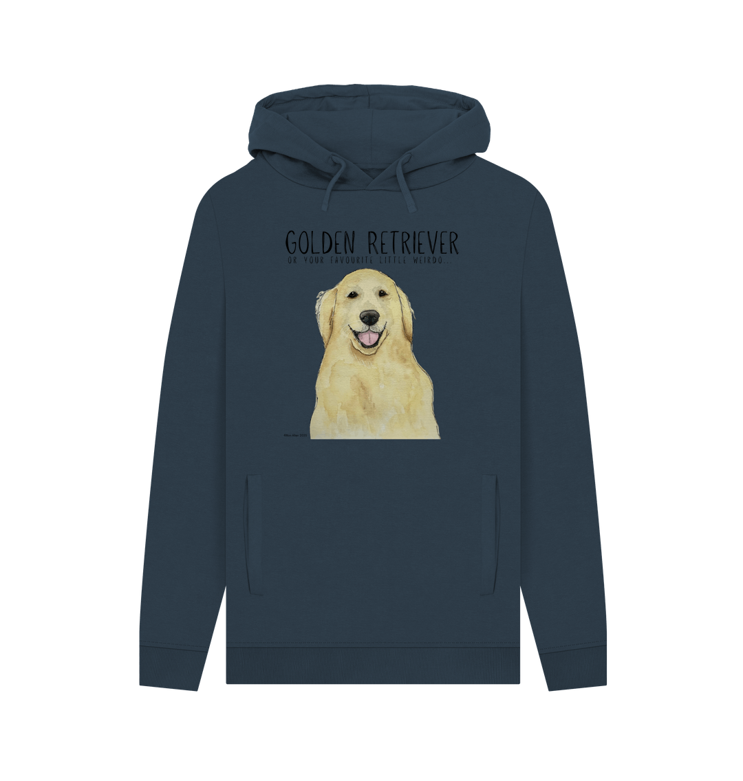 Golden Retriever Men's Hoodie in Organic Cotton