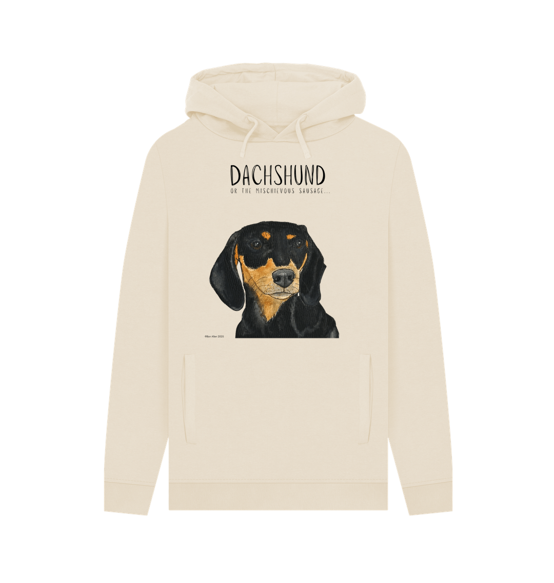 Black and Tan Dachshund Hoodie Small Legs Big Attitude