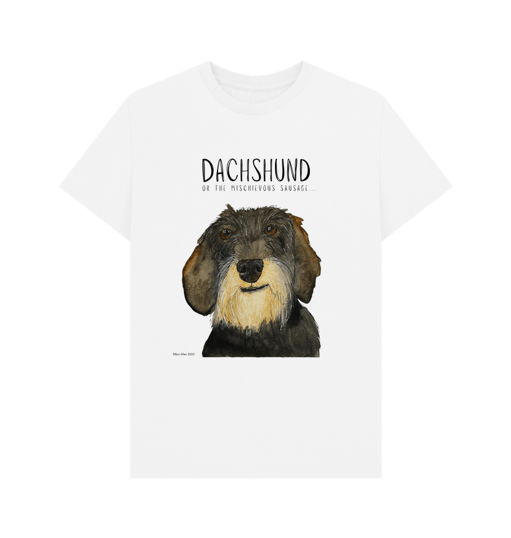 Wire Haired Dachshund T Shirt Mischievous Hot Dog Energy