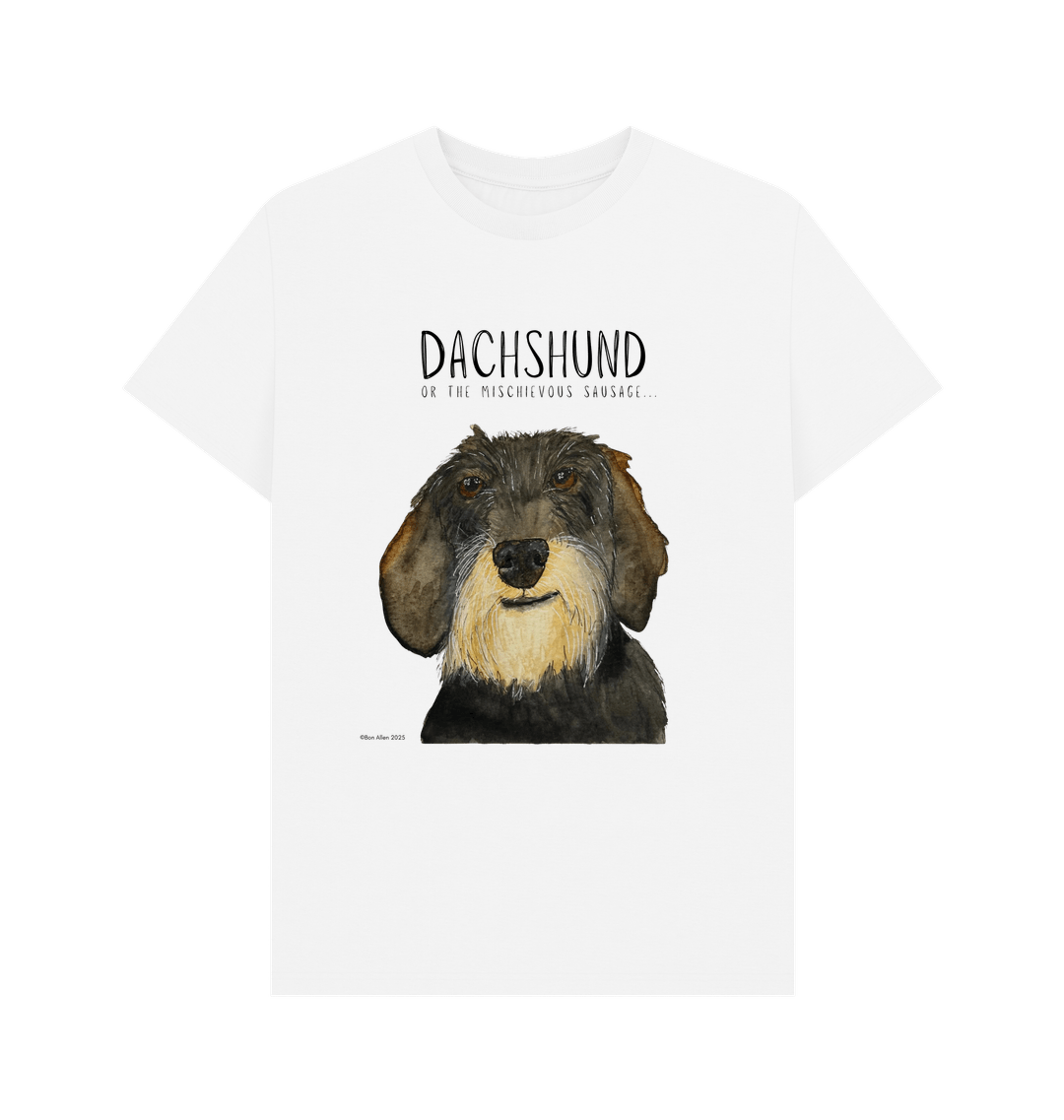 Wire Haired Dachshund T Shirt Mischievous Hot Dog Energy