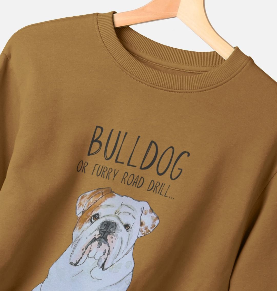 Furry Road Drill Men's Crewneck Sweatshirt