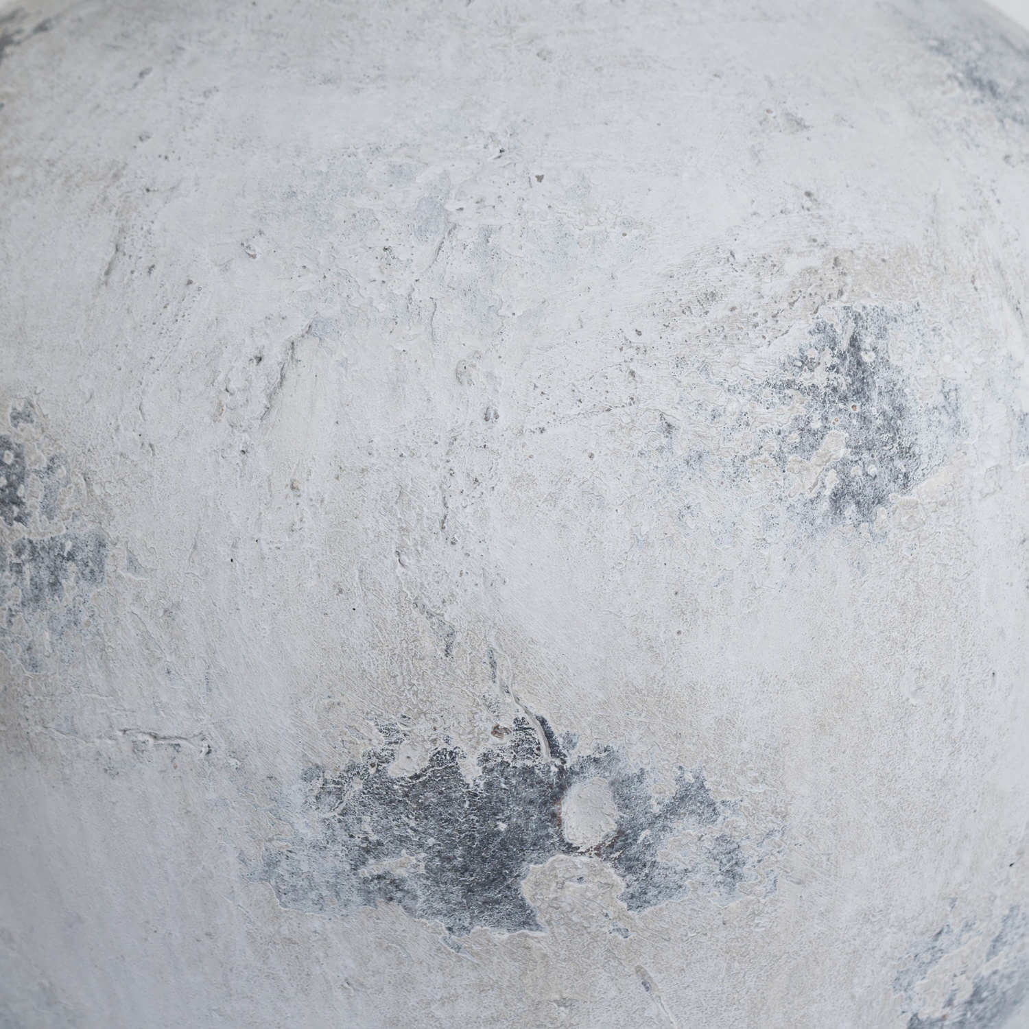 Large antique white ceramic vase with Greek-inspired design, 41cm tall, stone finish for floral arrangements or decor  by sostter at brixbailey.com