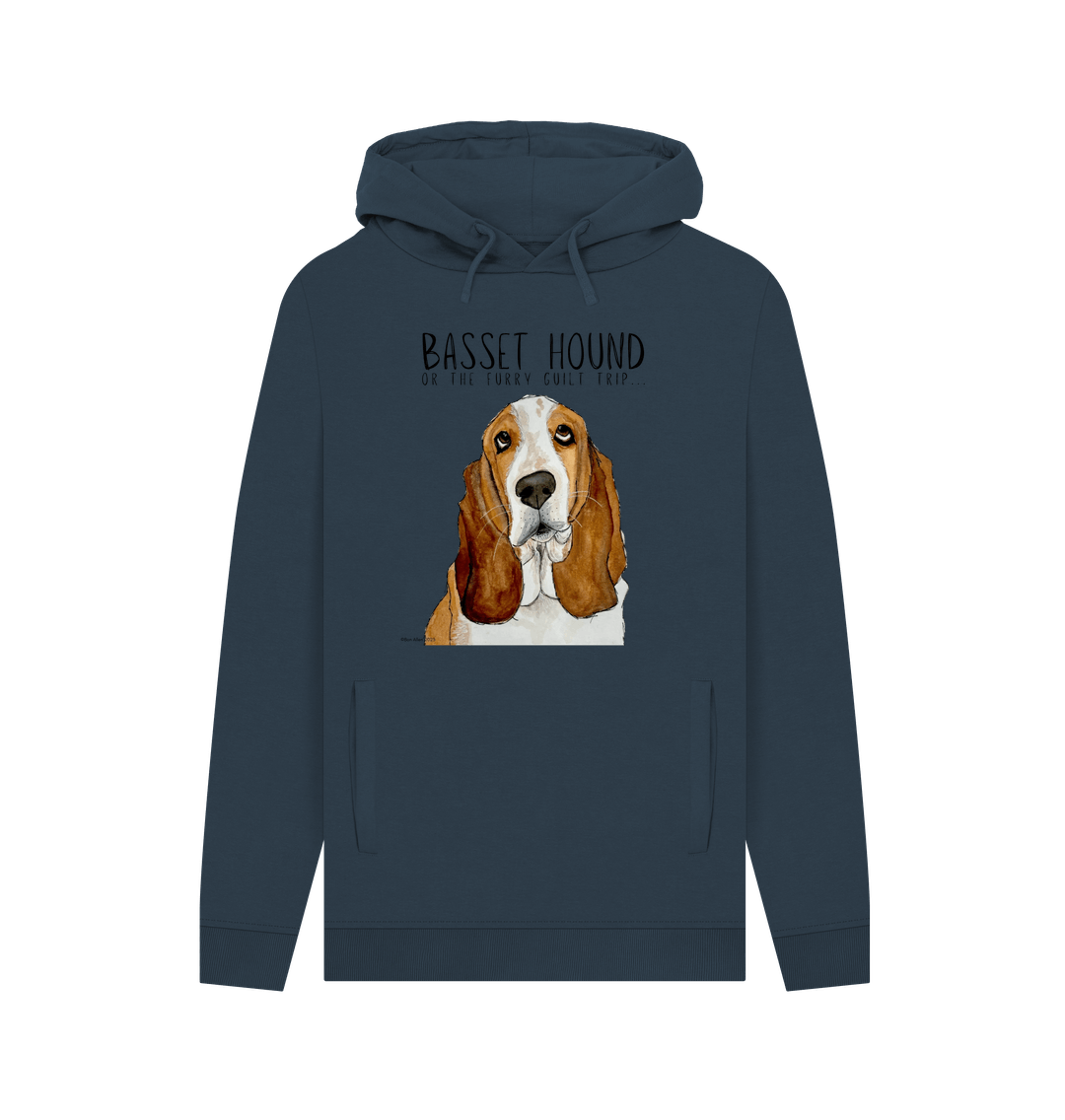 Basset Hound Hoodie for Men