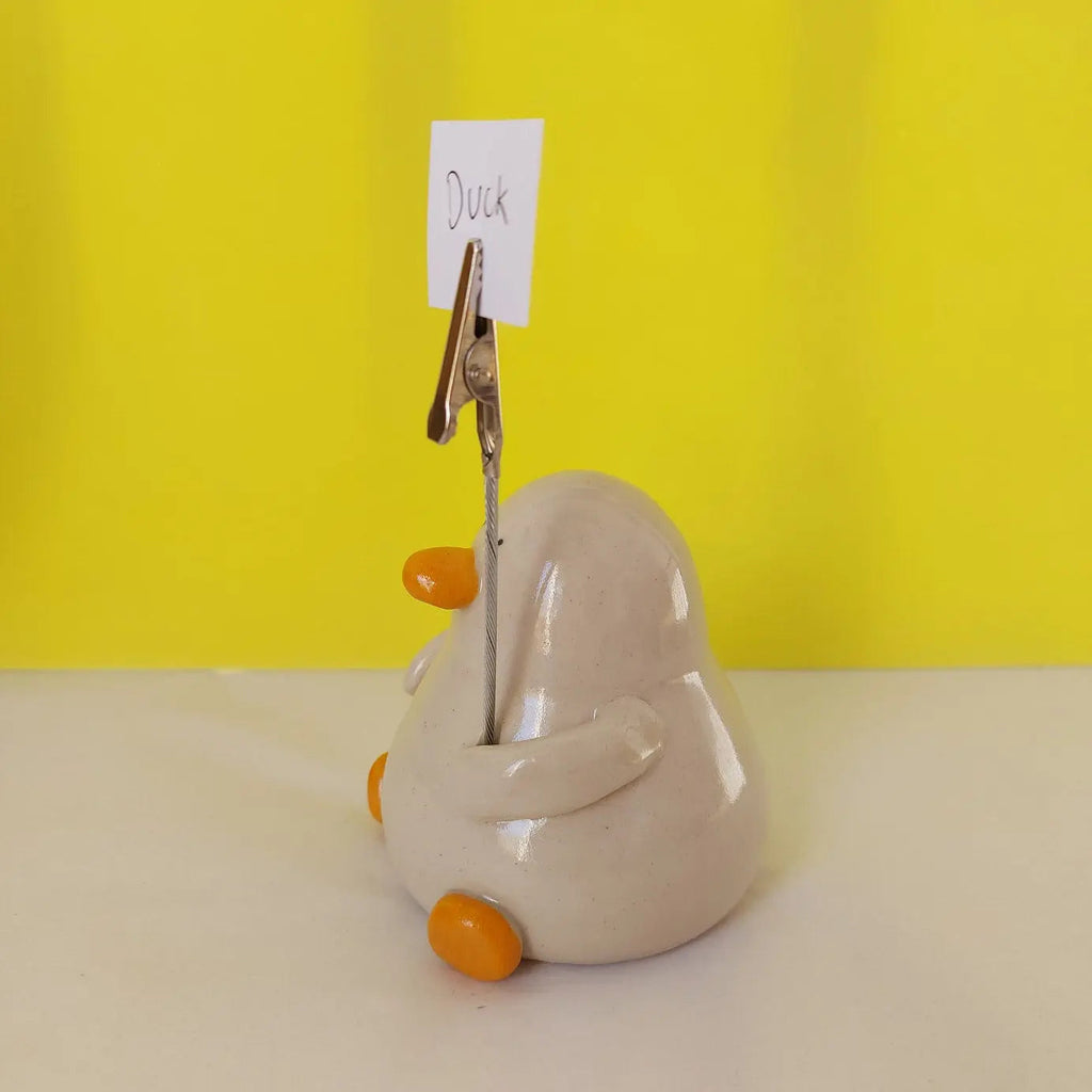 Jemima the Reminder Note Holder Duck