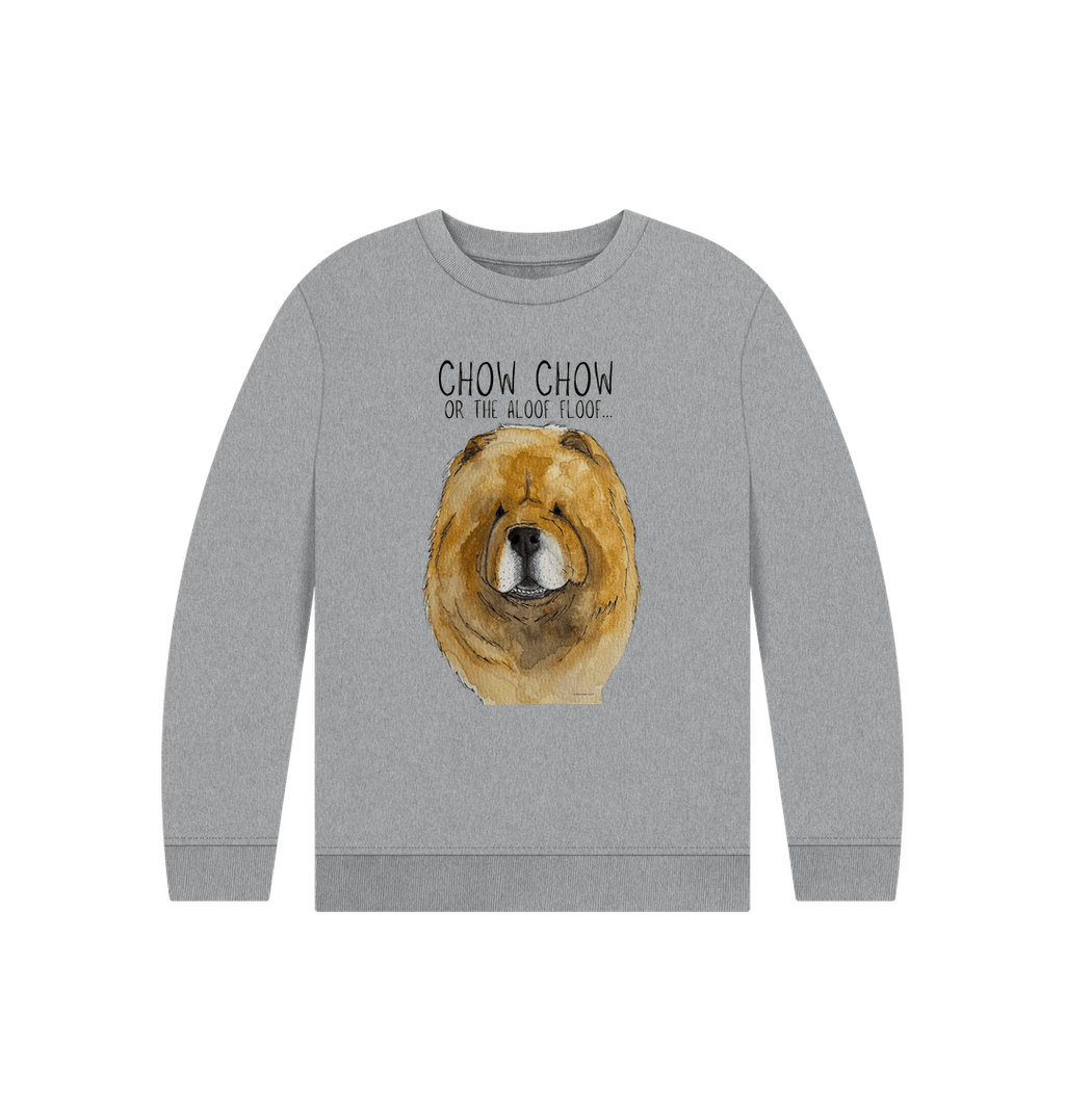 Red Chow Chow Kids Sweatshirt