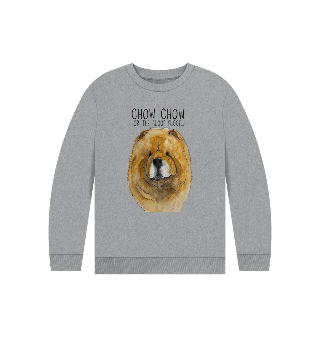 Red Chow Chow Kids Sweatshirt