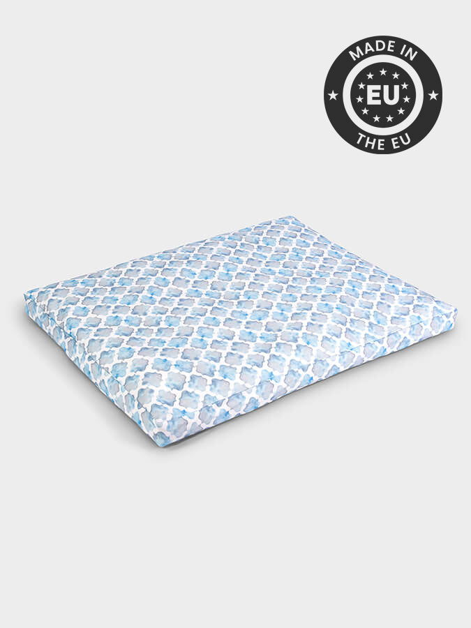 European Organic Zabuton Meditation Cushion Abstract Collection
