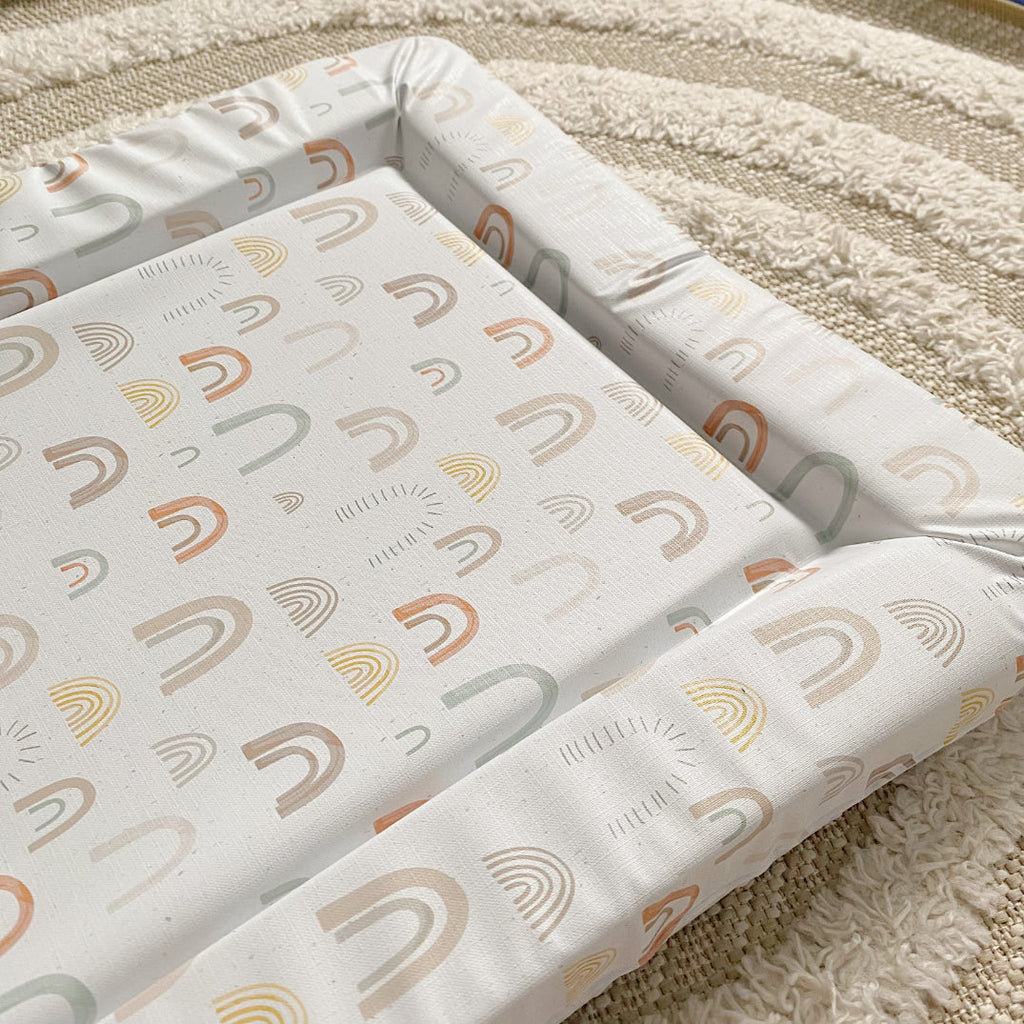 Standard Changing Mat - Abstract Rainbow Print