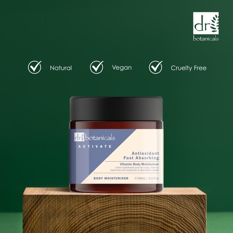 Activate Anti Oxidant Fast Absorbing Vitamin Body Moisturiser 60ml