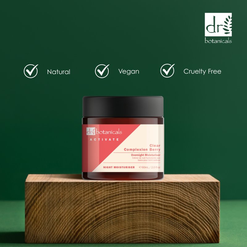 Clear Complexion Berry Overnight Moisturiser 60ml
